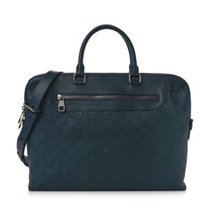 Louis Vuitton Leather Damier Infini Porte-Documents Jour Briefcase Cosmos